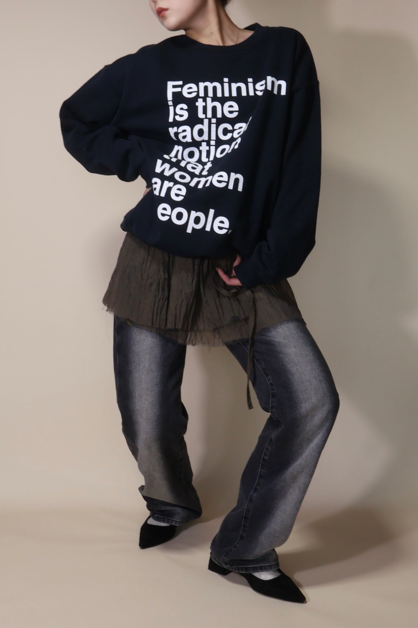 lettering sweat #kn11
