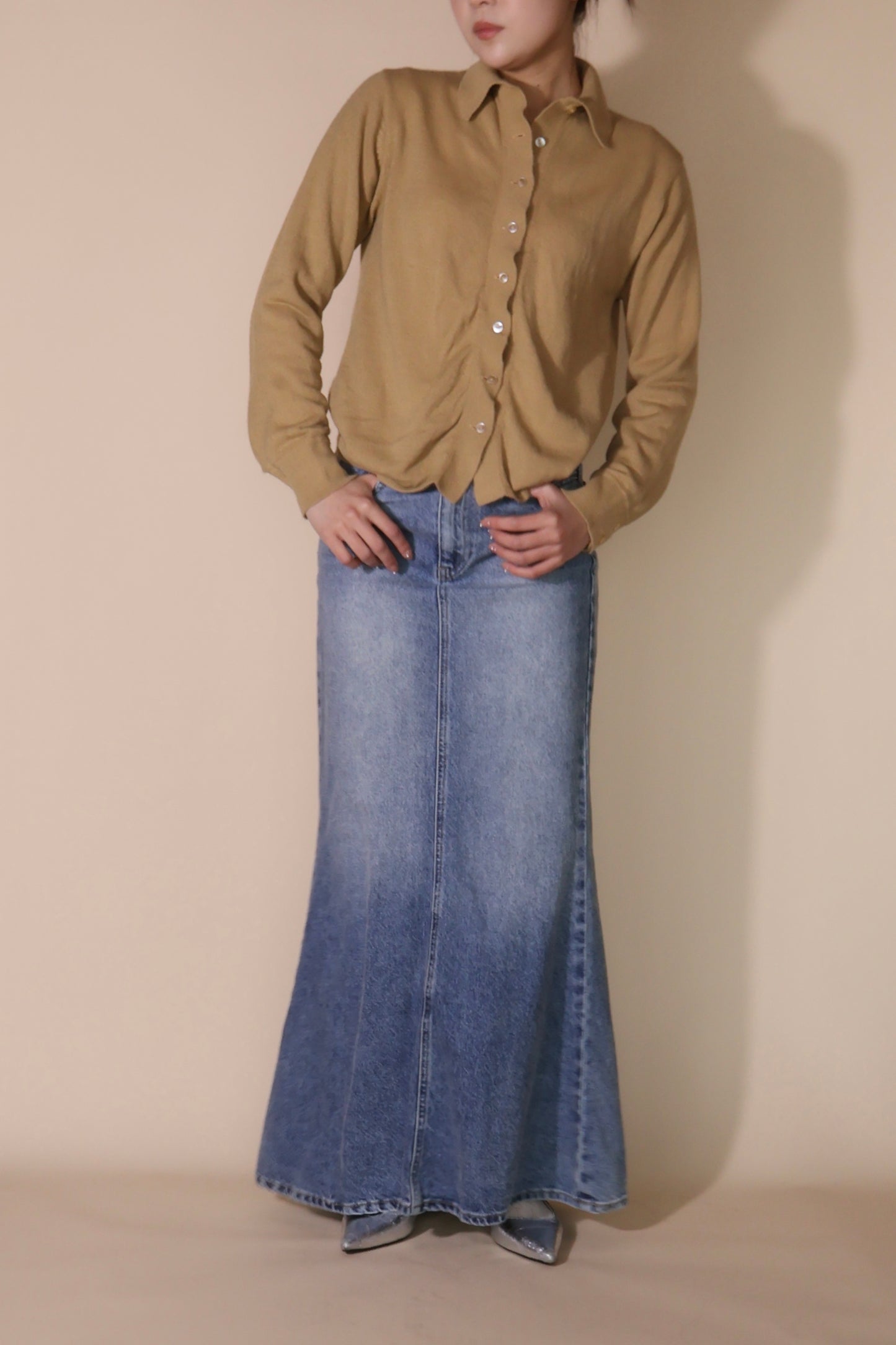 wave cardigan #kn05
