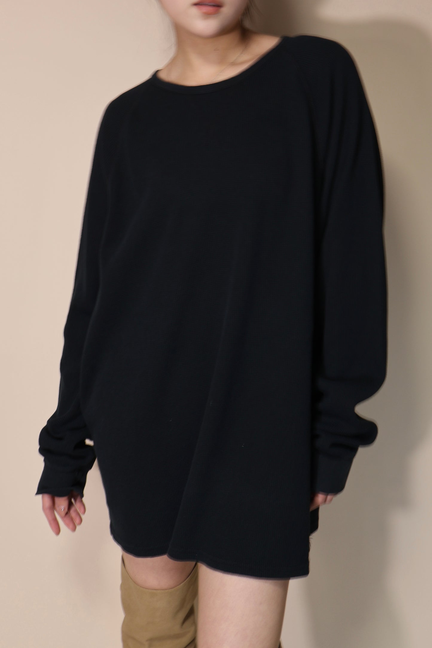 waffle longtee #kn07