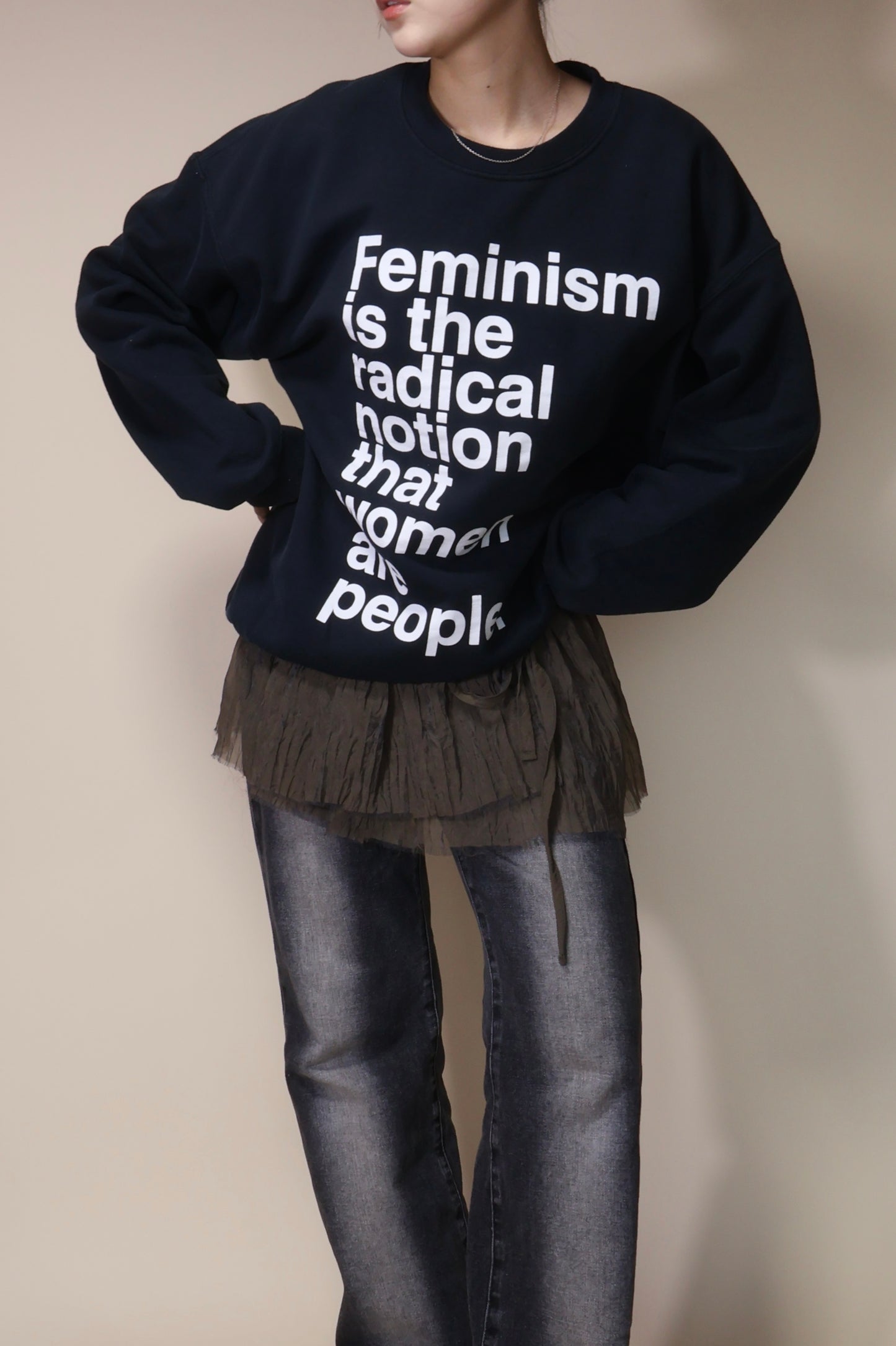 lettering sweat #kn11
