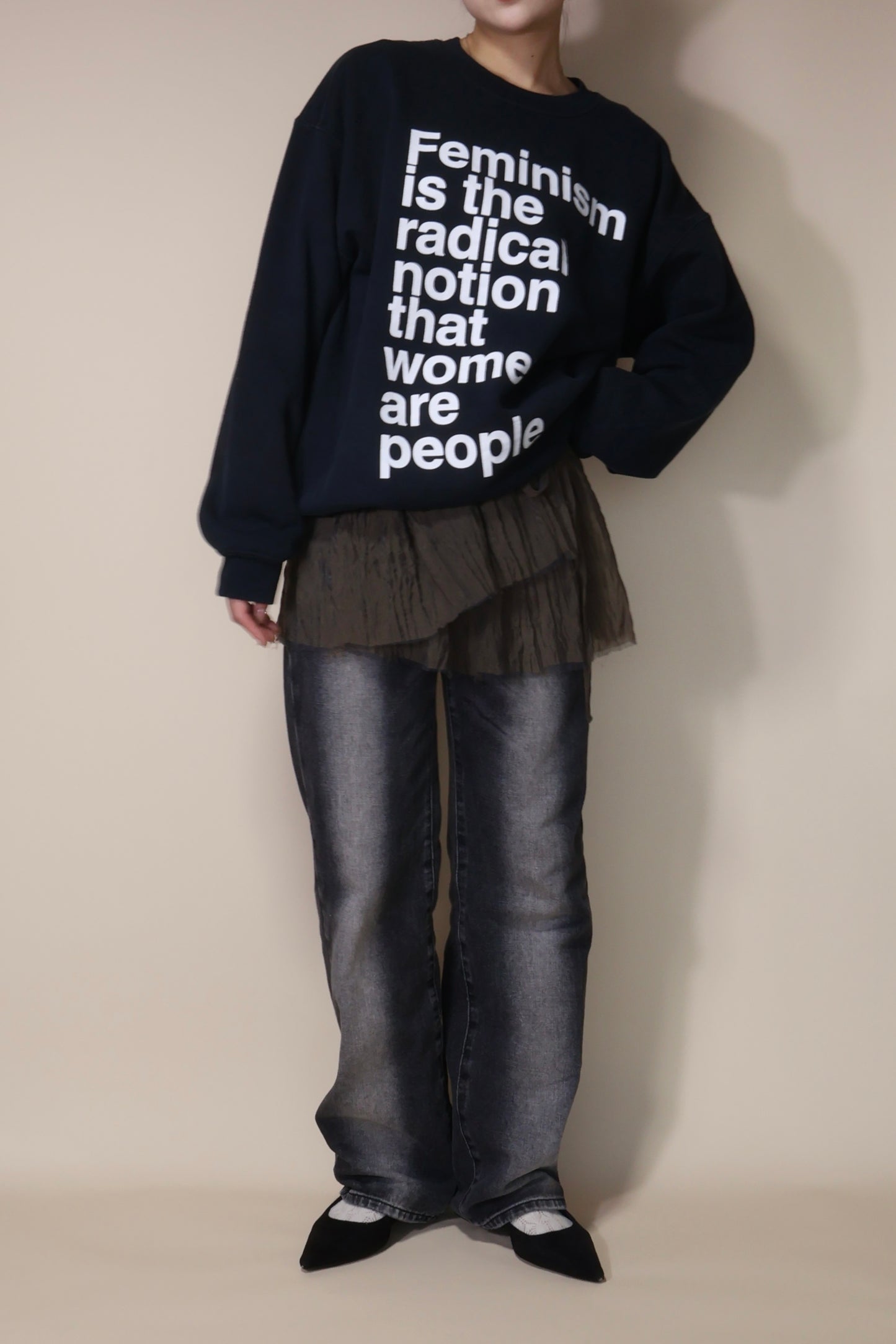 lettering sweat #kn11