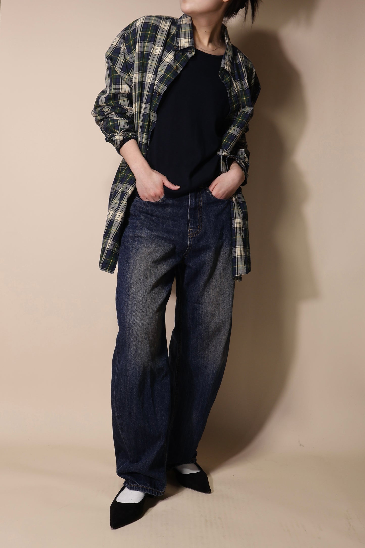 check shirt #kn08