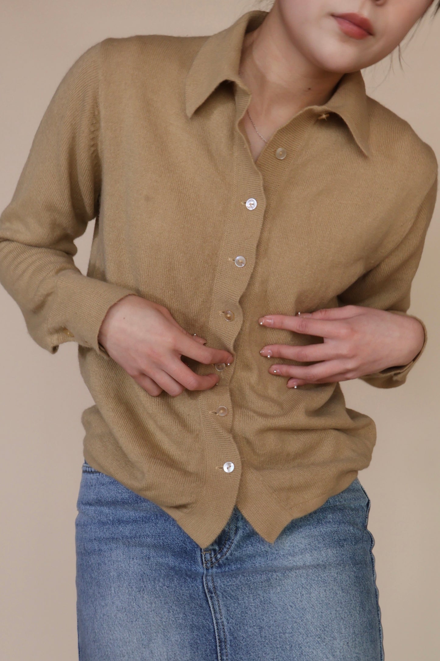 wave cardigan #kn05