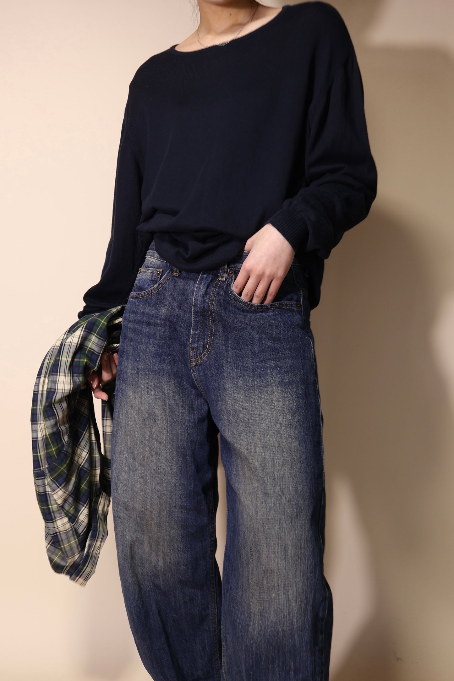 light knit tops #kn09