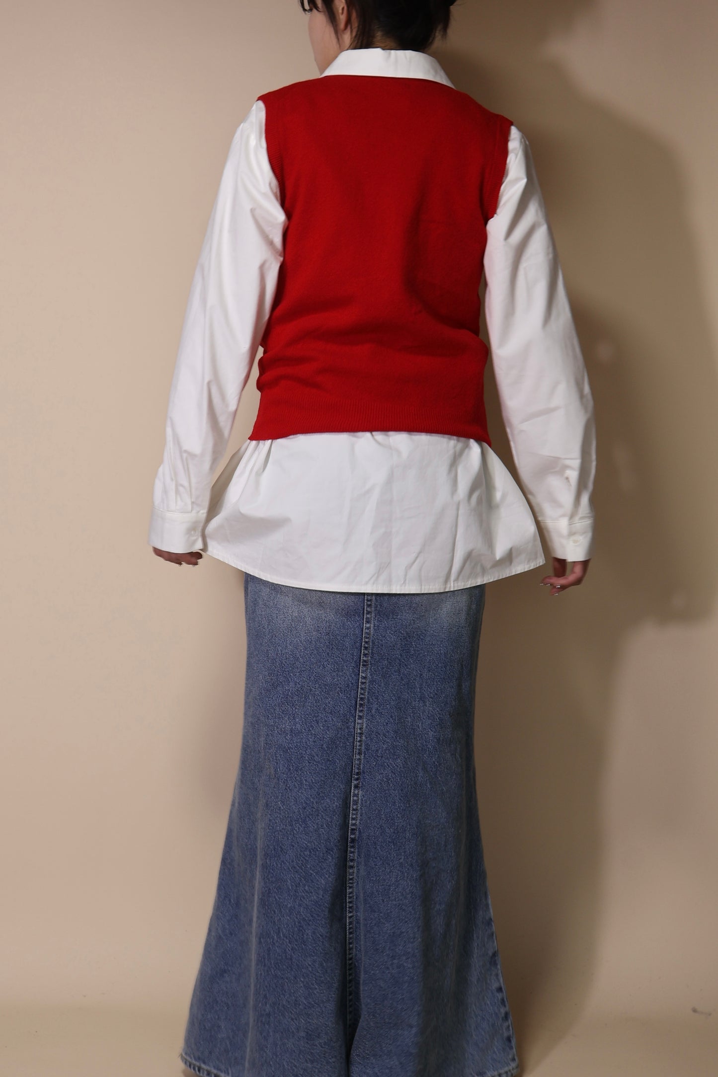 vest red #kn17