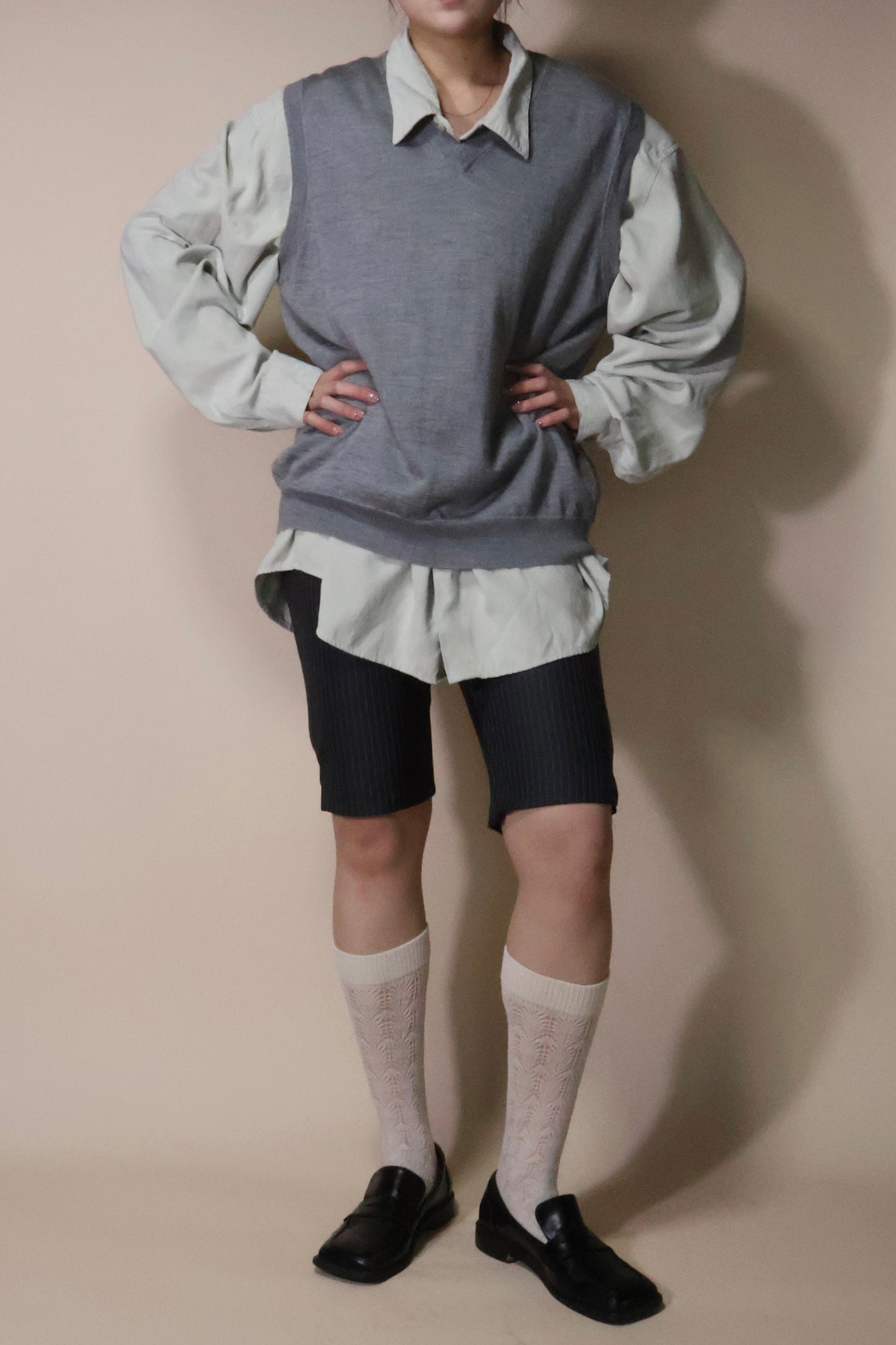 vest gray #kn18