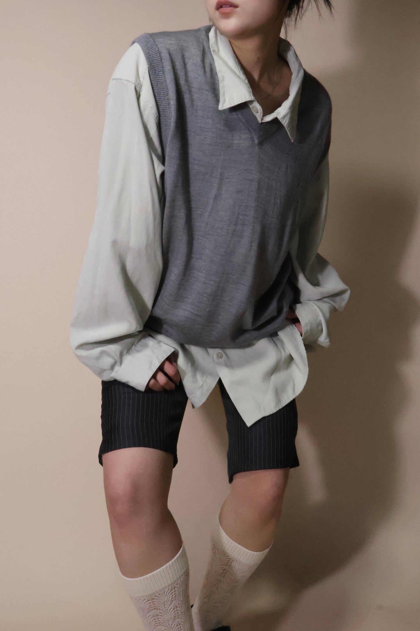 vest gray #kn18