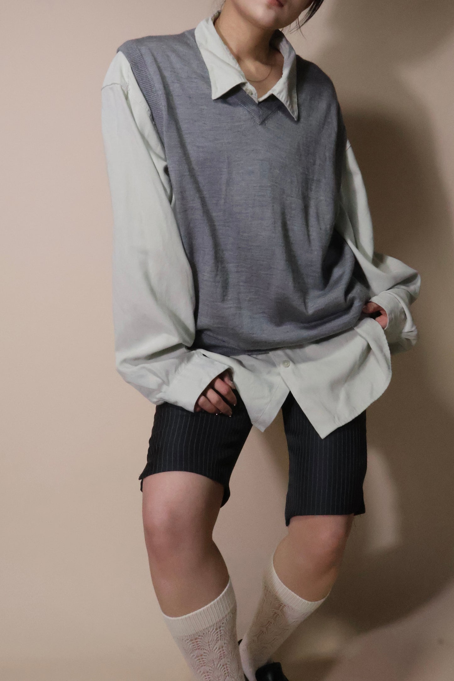 vest gray #kn18