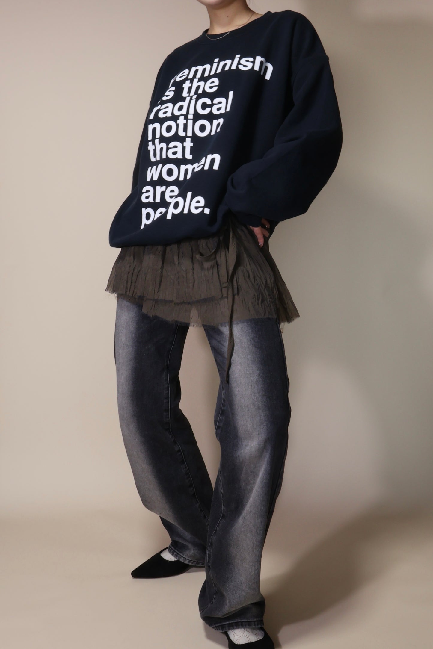 lettering sweat #kn11
