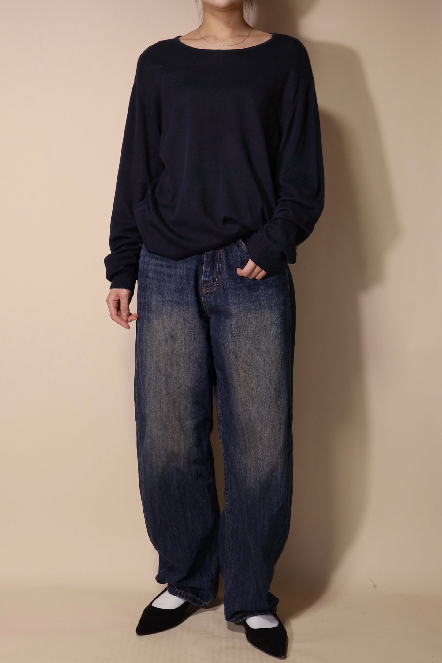 light knit tops #kn09