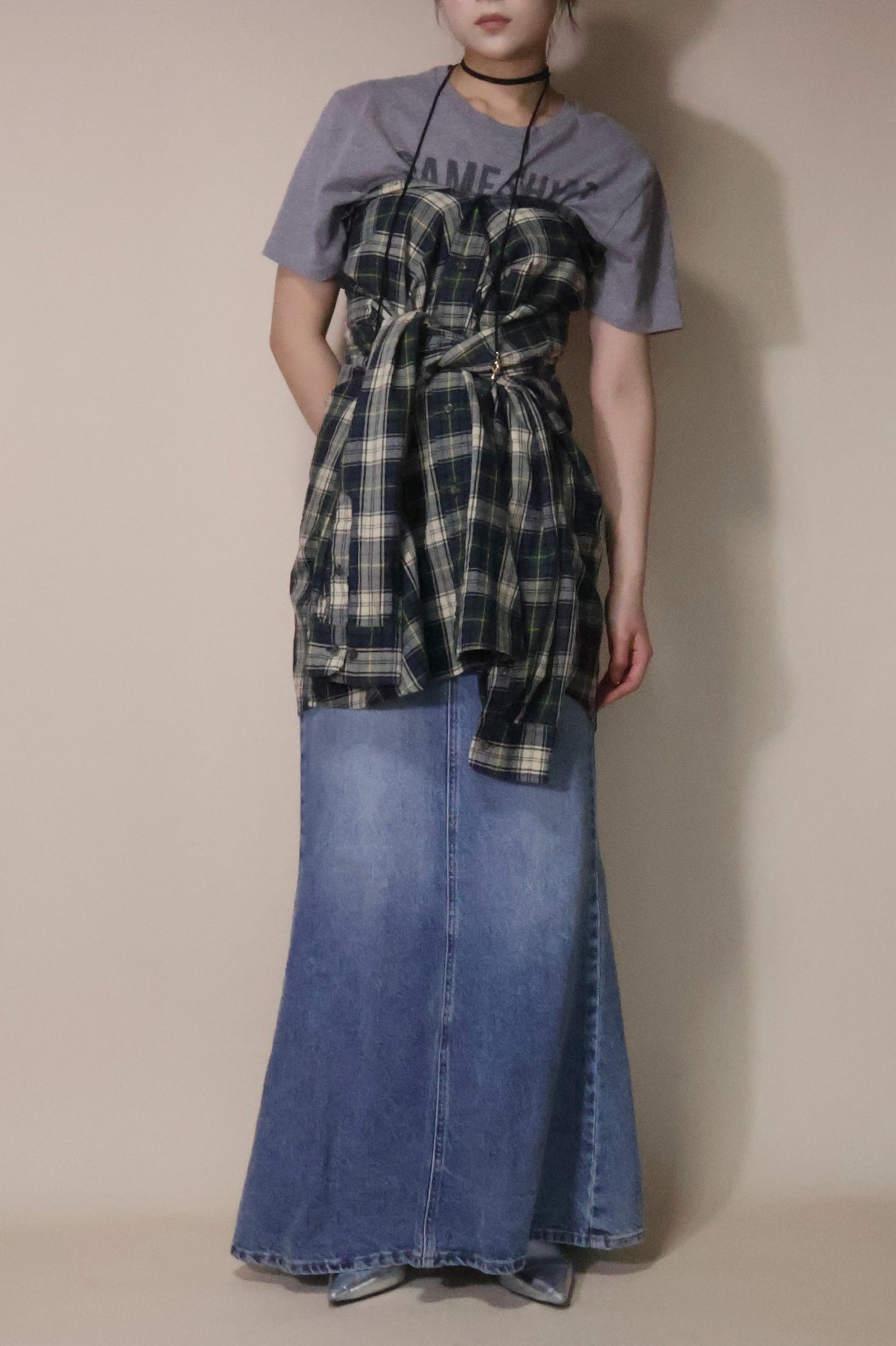 check shirt #kn08