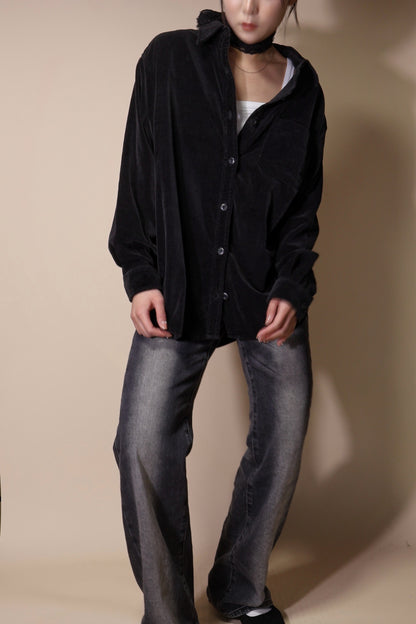 velour shirt #kn10